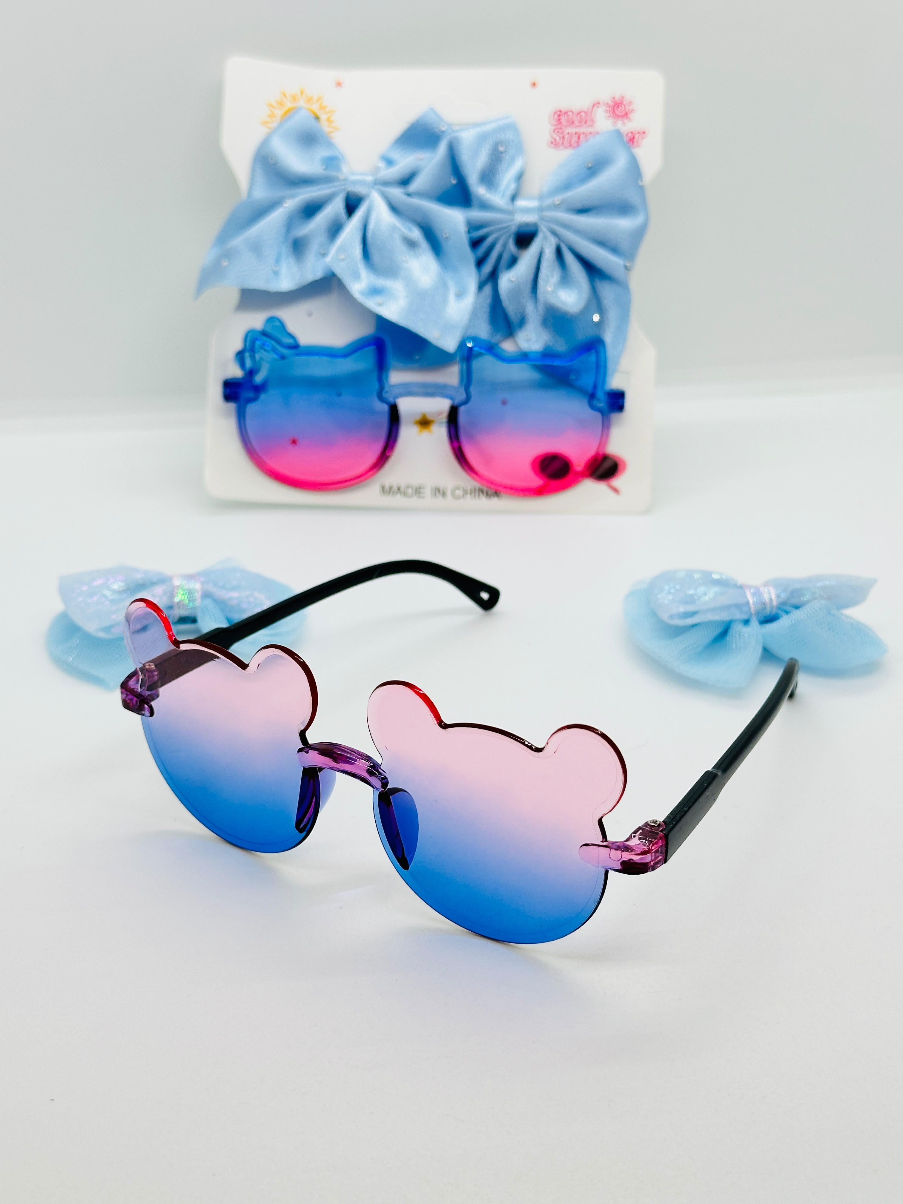 GAFAS DE SOL CON MOÑITOS PARA NIÑAS
